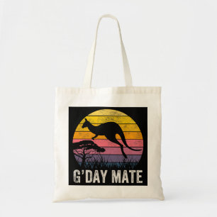 オーストラリアG'day Mate KangarooオおもしろいーストラリアSym トートバッグ