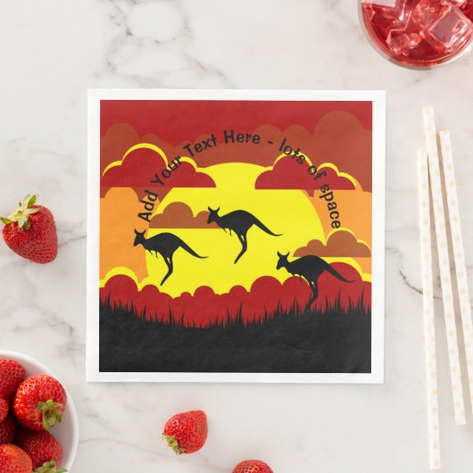 オーストラリアKangarooレッドブラックイエローサーヴィット (インサイチュ)