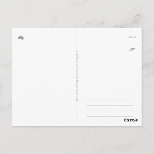 オーストラリアKoalaポストカード ポストカード (裏面)