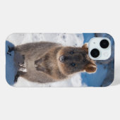 オーストラリアQuokkaオンビーチ Case-Mate iPhoneケース (裏面 (横))