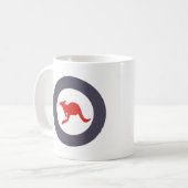 オーストラリアRoundelのマグ コーヒーマグカップ (正面左)