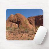 オーストラリアUluru Ayers Rockクローズアップ写真 マウスパッド (マウス)