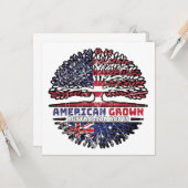 オーストラリアUSアメリカ合衆国統一された州 カード (正面/裏面インサイチュ)