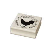 オーストラロップチキンロースター鶏卵事業 ラバースタンプ (スタンプ)