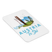 オーストリアからスキーまで。 マグネット (右側)