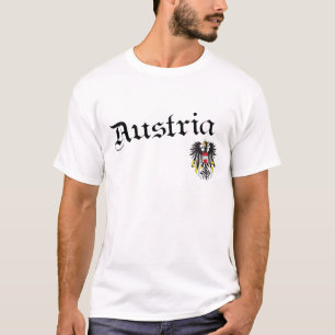 オーストリアそして紋章付き外衣 Tシャツ
