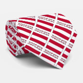 オーストリアとオーストリア国旗の名前入りネクタイ ネクタイ (ロール)