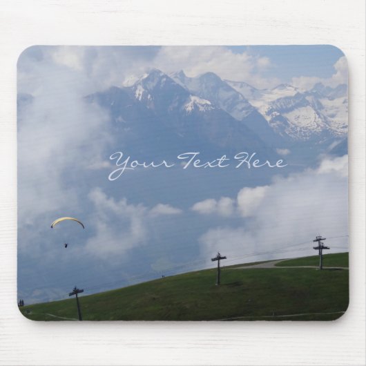 オーストリアのアルプスのカスタムのmousepad マウスパッド (正面)