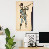 オーストリアのイェーガーのリフルマン ポスター (ホームオフィス)