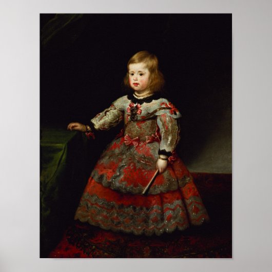 オーストリアのインファンタマリアマルガリータ ポスター (正面)