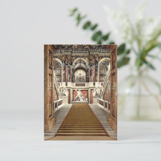 オーストリアのウィーン階段、美術館 ポストカード (スタンド正面)