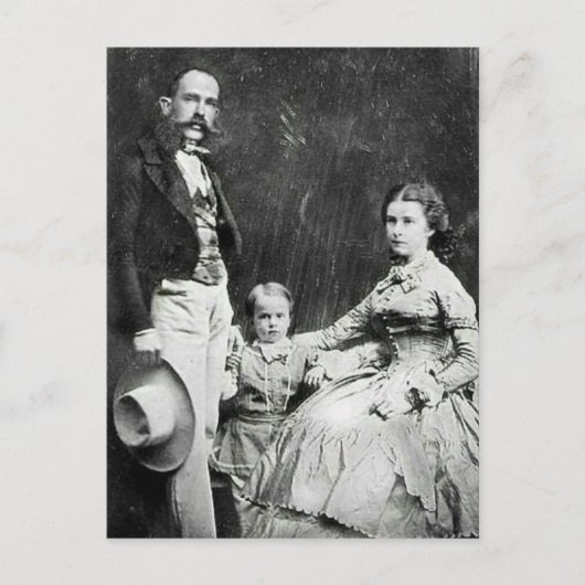 オーストリアのエリザベス皇后 – Sissi, FJ & Rudolf ポストカード (正面)