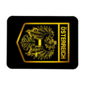 オーストリアのエンブレム マグネット (横)