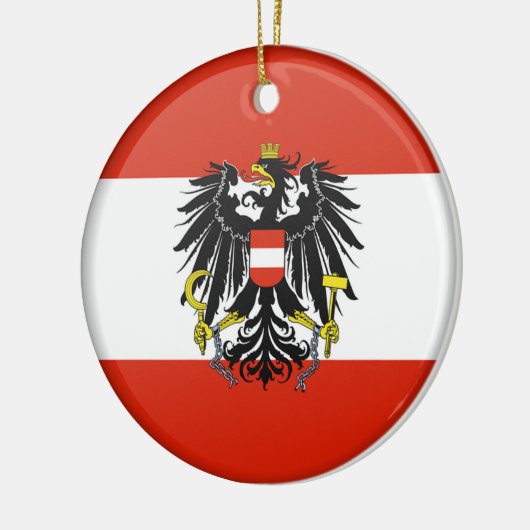 オーストリアのカスタムなクリスマスのオーナメント セラミックオーナメント (左)