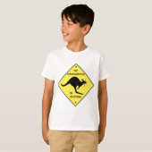 オーストリアのカンガルー無し! Tシャツ (正面フル)