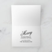 オーストリアのクリスマスマーケットでのくるみ割り人形のおもちゃ シーズンカード (内部)