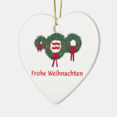 オーストリアのクリスマス2 セラミックオーナメント (左)