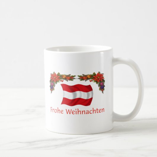オーストリアのクリスマス コーヒーマグカップ (右)