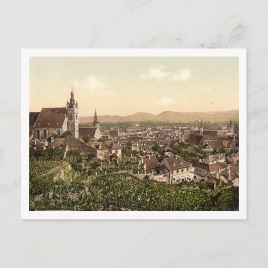 オーストリアのクレムス ポストカード (正面)