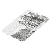 オーストリアのザルツブルグにあるノートルダム教会 マグネット (左側)