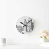 オーストリアのザルツブルグにあるノートルダム教会 ラウンド壁時計 (ホーム)