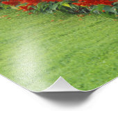 オーストリアのザルツブルグにあるミラベル宮殿の庭園 フォトプリント            (角)