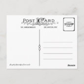 オーストリアのジゼラ大公爵夫人、娘シシ ポストカード (裏面)