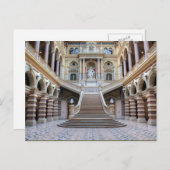 オーストリアのジャスティズパラスト階段 ポストカード (正面/裏面)