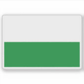 オーストリアのスタイリア州国旗(ステイエルマーク) シール (正面)