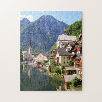 オーストリアのパズルHallstatt ジグソーパズル