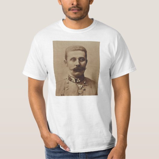 オーストリアのフランツフェルディナントArchduke Tシャツ (正面)