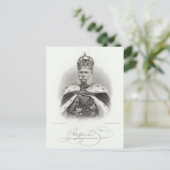 オーストリアのフランツ・ジョセフ1世 ポストカード (スタンド正面)