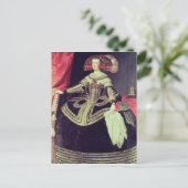 オーストリアのマリアナ女王c.1653 ポストカード (スタンド正面)