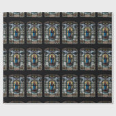 オーストリアのマリアヒルフ教会 ラッピングペーパー (フラット)