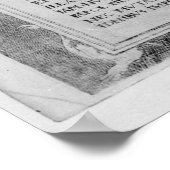 オーストリアのマーガレットの墓誌 ポスター (角)