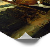 オーストリアのマーガレット女王のポートレート1629年~35年 ポスター (角)