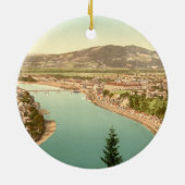 オーストリアのリンツ セラミックオーナメント (裏面)