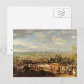 オーストリアのルイ14世のアラスへの入場 ポストカード (正面/裏面)