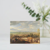 オーストリアのルイ14世のアラスへの入場 ポストカード (スタンド正面)