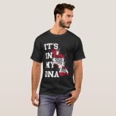 オーストリアのルーツ オーストリアの旗 1 Tシャツ (正面フル)