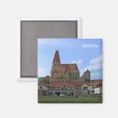 オーストリアのワチャウ渓谷の要塞 マグネット (正面/裏面)