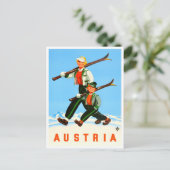 オーストリアのヴィンテージ旅行はがき ポストカード (スタンド正面)