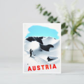 オーストリアのヴィンテージ旅行はがき ポストカード (スタンド正面)