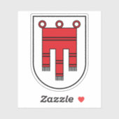 オーストリアのヴォラーベルグ州の紋章 シール (シート)