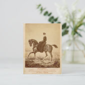 オーストリアの乗馬馬#023SSの皇后Elisabeth ポストカード (スタンド正面)