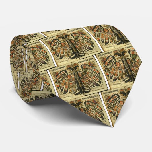 オーストリアの二重ワシ ネクタイ (ロール)