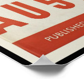 オーストリアの冬 ポスター (角)