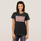 オーストリアの切手Tシャツ Tシャツ (正面フル)