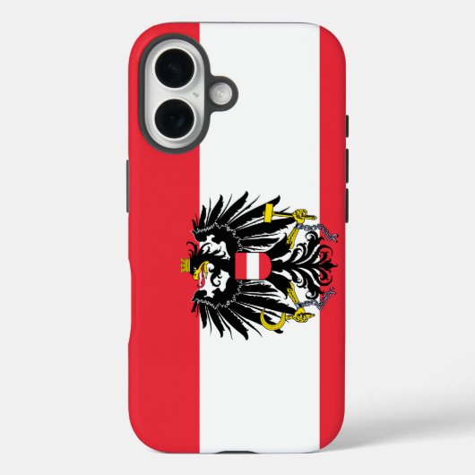 オーストリアの国旗 / オーストリアの旗 Case-Mate iPhoneケース (裏面)