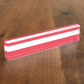 オーストリアの国旗 デスクネームプレート (側面)